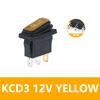5/20/100PCS 12VLED Light IP67 KCD3 3 Pin  20A On/Off Rectangular Ship Type Long Rocker Switch Waterproof Car Dashboard