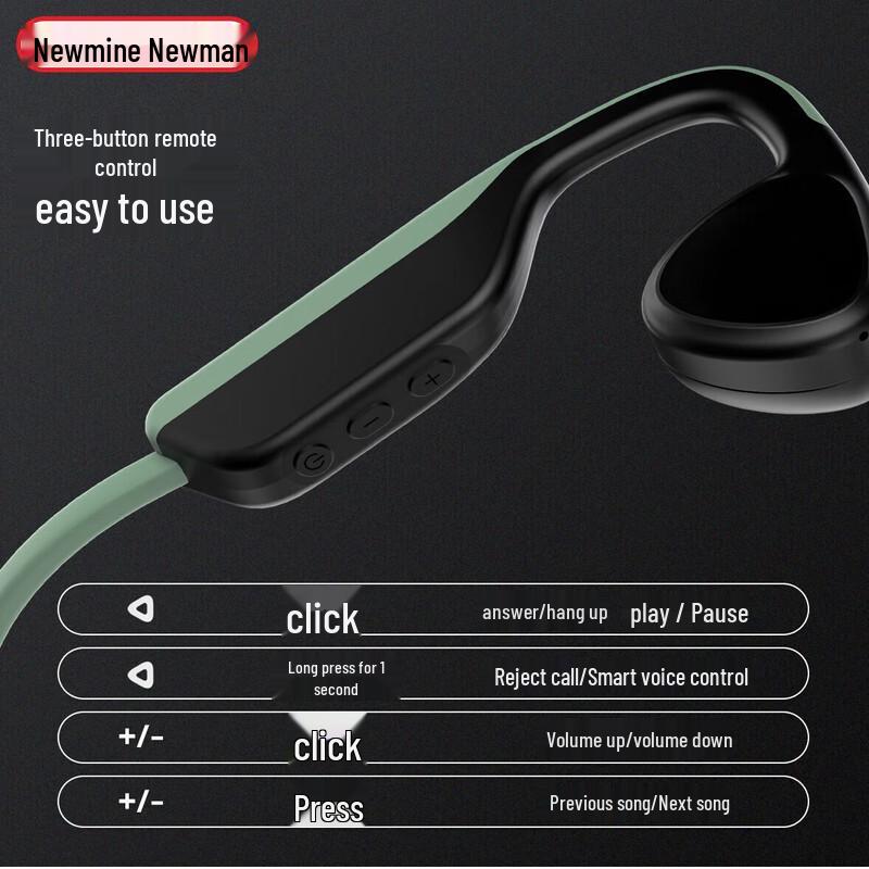 Newmine H81 Wireless Bone Conduction Sport Headphones
