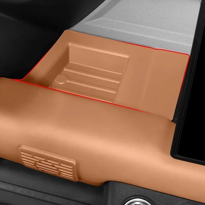 For Land Rover Defender L663 Organizer Stowing Tidying Silicone Pad for Passenger Side Dashboard Center Console Anti-slip Mat