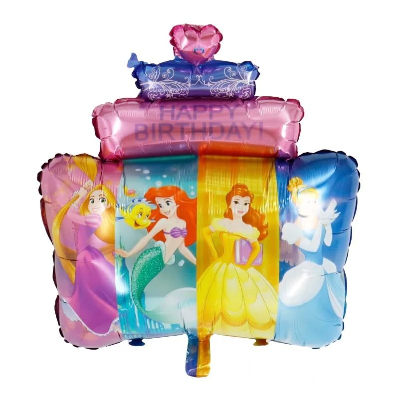 Замороженные украшения на день рождения, шары С ДНЕМ РОЖДЕНИЯ, милые шары с аниме-персонажами, украшения, празднование, для мальчиков, для девочек, юбилеи, дни рождения