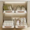 Storage Rack Pull-Out Cabinet Drawer Strong Load-Bearing Expandable Design Easy Installation Multifunctional Organizer
