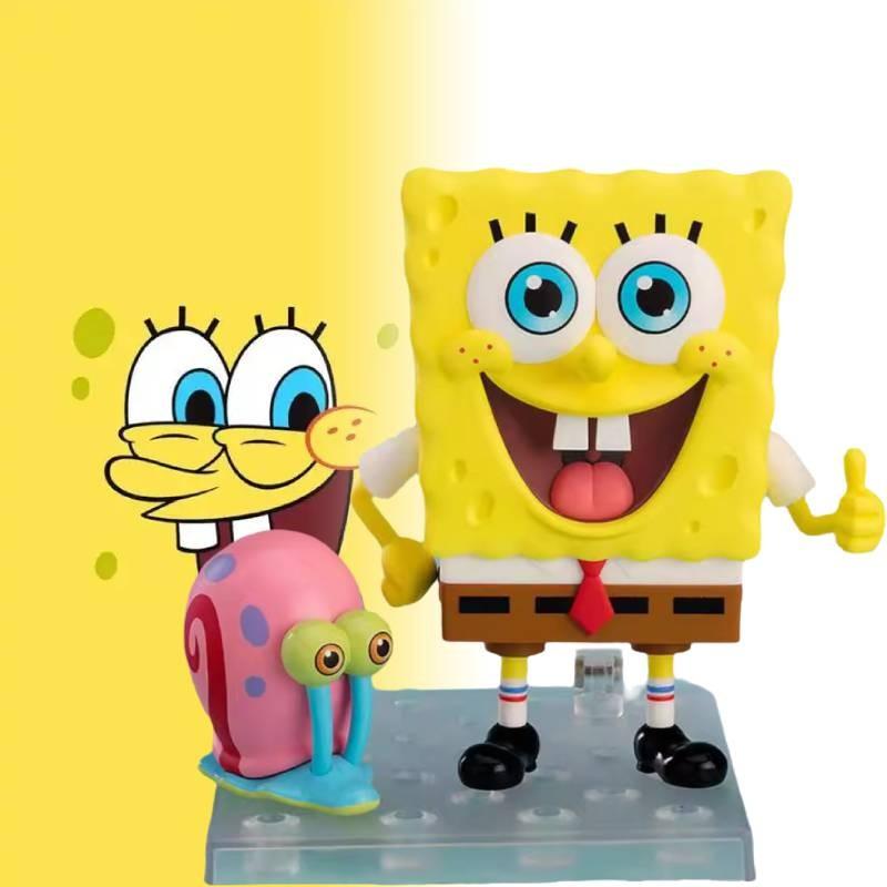 Adorable 14cm Spongebob Squarepants Pvc Action Figure Collectible Model
