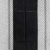 Fly Screen Door Curtains 2 pcs Magnetic Black 220 x 100 cm