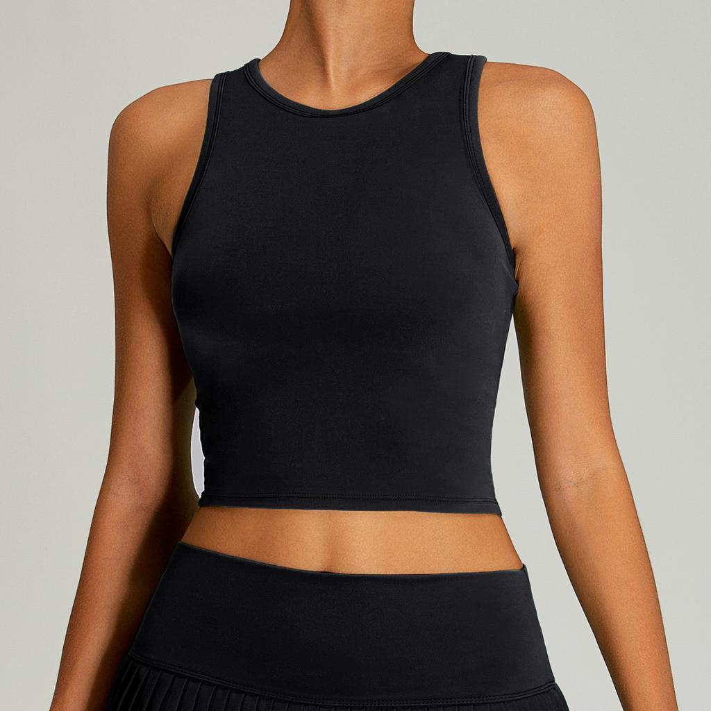 Новый коврик для обнаженной груди, плотная спина, женский жилет для йоги высокой прочности, топ для занятий спортом на открытом воздухе, топ для йоги