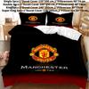 Постельное белье Manchester United из мягкой полиэфирной ткани для спальни фанатов