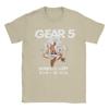 Japan Gear 5 Monkey Luffyy Anime T Shirts for Unisex Women Cotton Hipster TShirt One Piece Tees Short Sleeve Clothing Adult