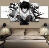5 Piece HD Print Large Death Note Anime Poster Cuadros Decoracion Paintings On Canvas Wall Art for Home Decorations Wall Decor No Frame