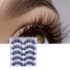 5 Pairs False Eyelashes Attractive Comfortable Natural Look Eye Makeup Natural False Eyelashes