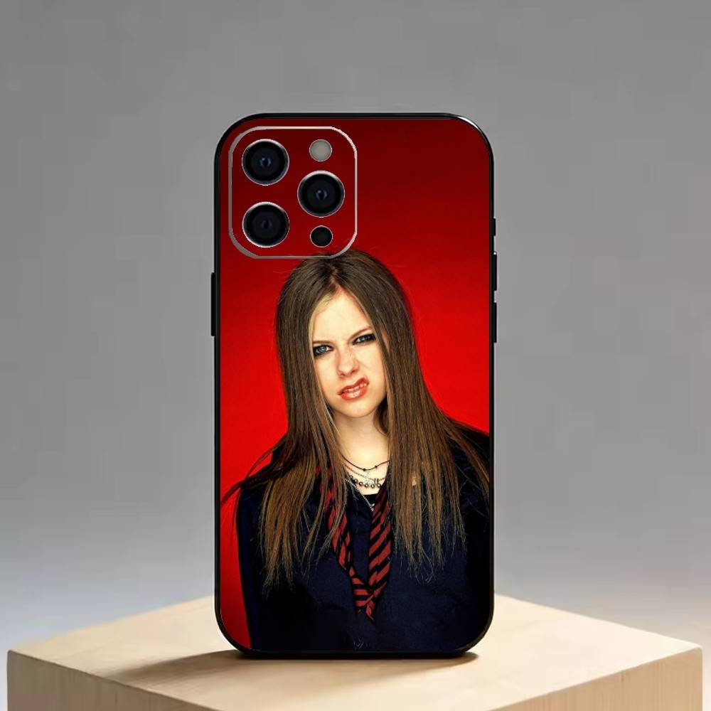 A-A-Avril Чехол для телефона Силиконовый Мягкий Для IPhone 17 16 15 14 13 12 11 X XR Plus Pro Max Plus