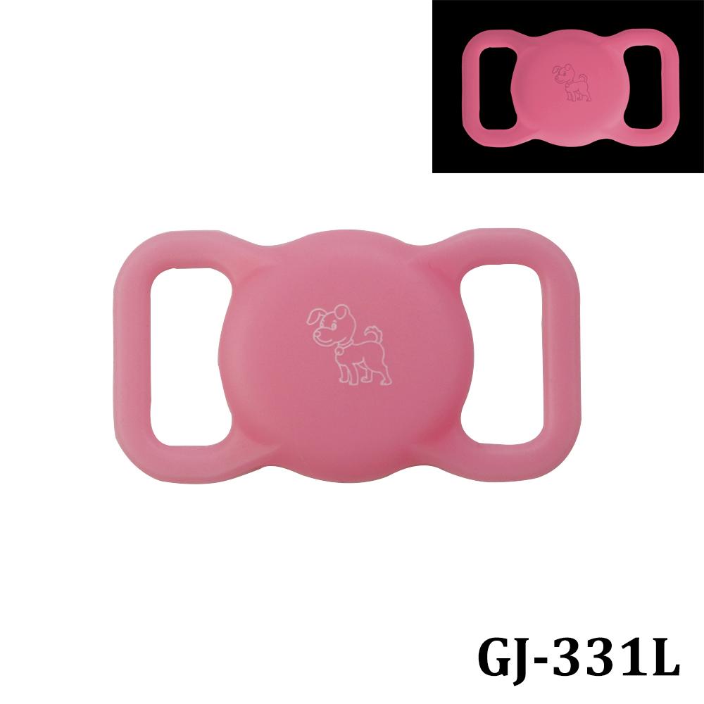 1Pcs Patterned Airtag Silicone Pet Collar Anti Loss Cat Dog Locator Color Luminous Protection Apple Tracker Protective Sleeve