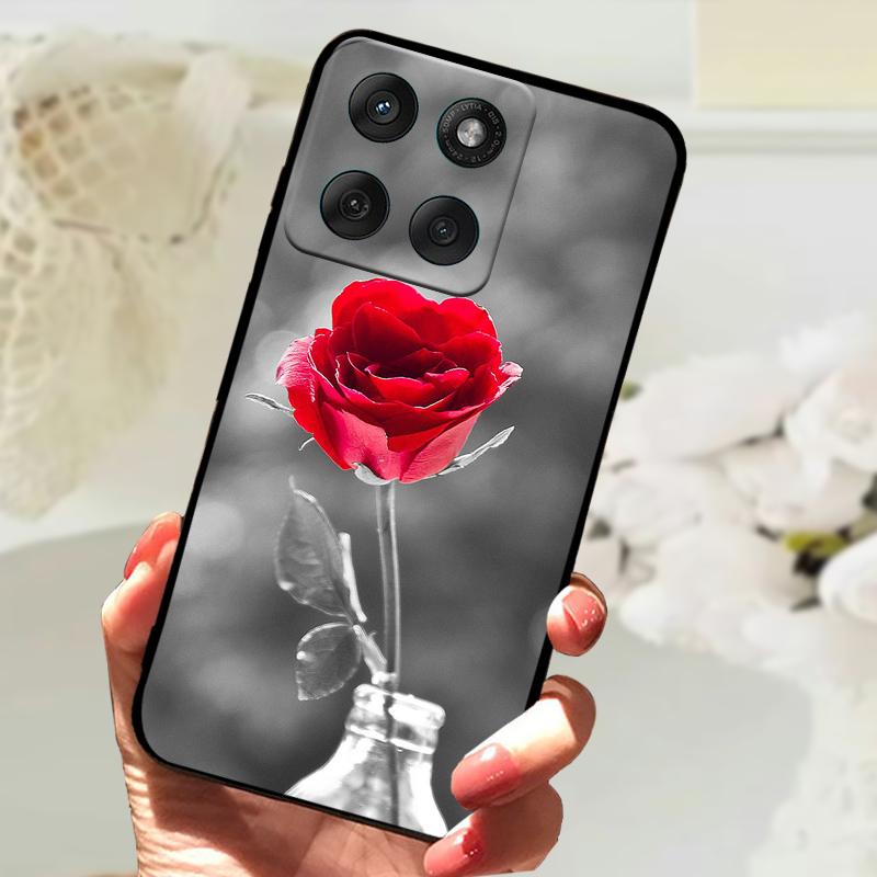 Модные чехлы для Motorola Edge 60 Fusion 5G, противоударный бампер, мягкая крышка для телефона для Moto Edge60 Fusion, силиконовый защитный чехол