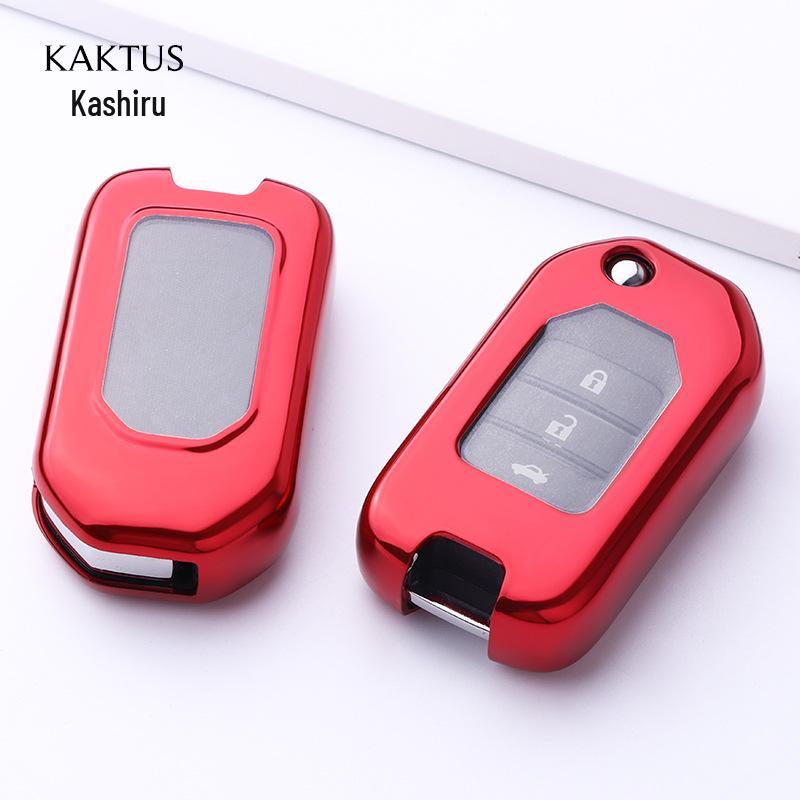 Силиконовый чехол для ключа Kashiru для Honda Lingpai, Jade, Accord: Полная защита