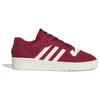Adidas Rivalry Low Collegiate Бордовые мужские кроссовки Red Cloud-White IE7208