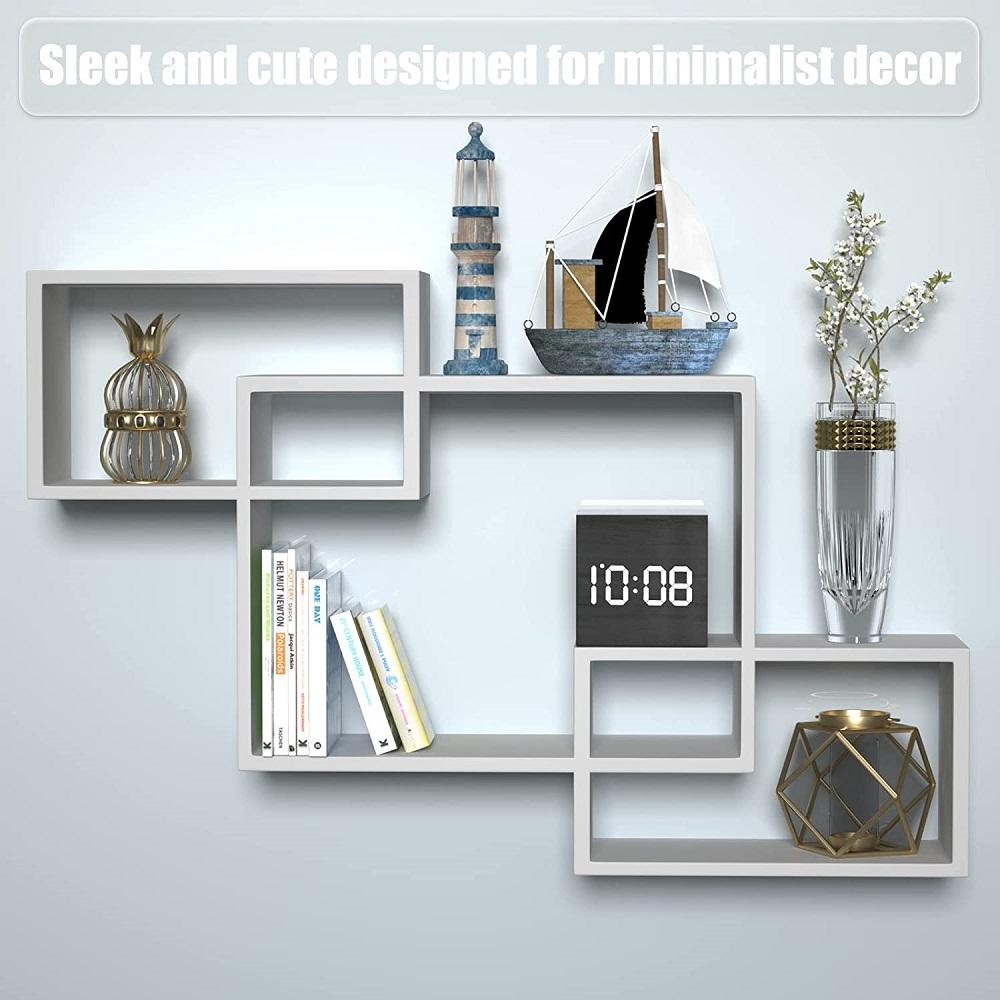 Цифровой будильник, деревянный, электронный, со светодиодным отображением времени, регулируемой громкостью будильника