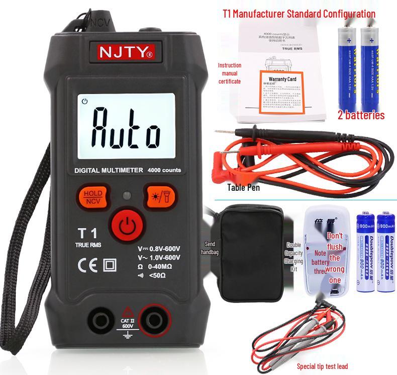 Tianyu C1 Intelligent Auto-Range Digital Multimeter with Voice Broadcast