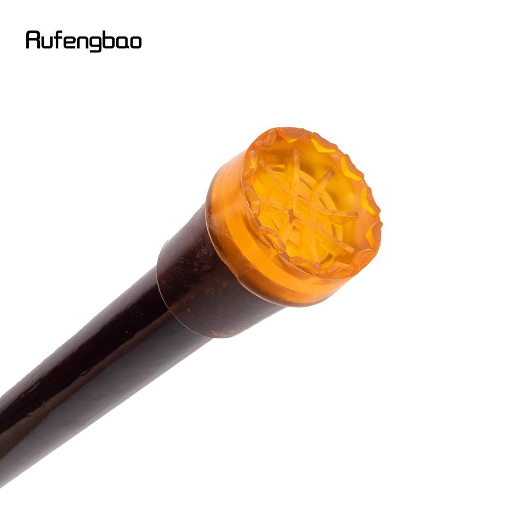 Elephant Brown Wooden Fashion Walking Stick Decorative Vampire Cospaly Party Wood Walking Cane Halloween Mace Wand Crosier 90cm