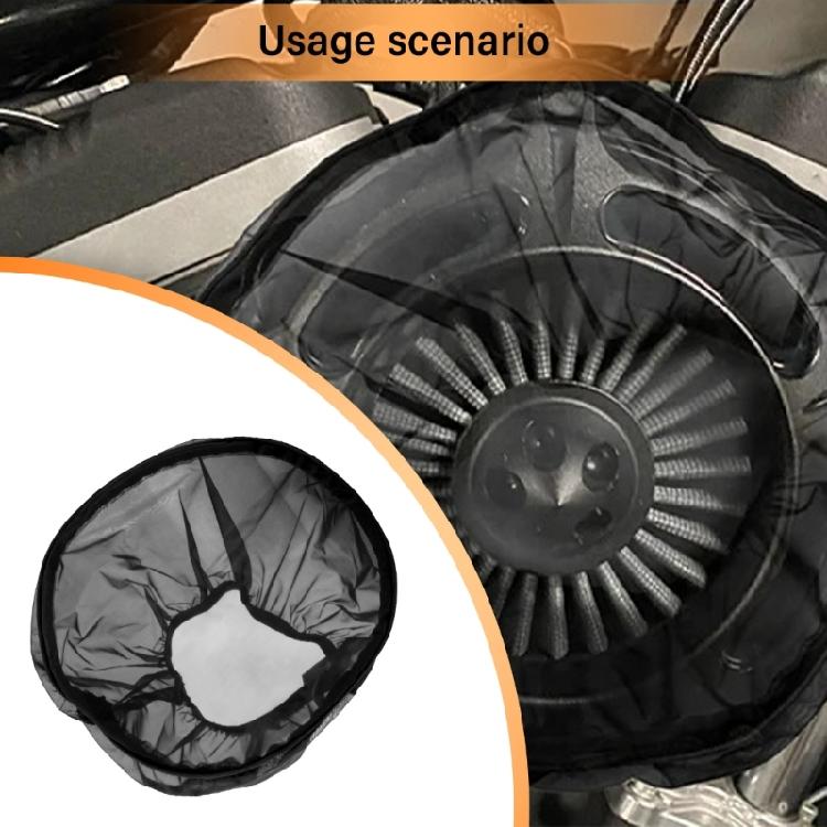 Motorcycle Air Filter Rain Sock Cover Dustproof Waterproof Air Filter Protective Cover for Motorbike