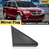 Для 2008-2020 Dodge Grand Caravan Правый Уголок Зеркала Треугольная Накладка Крыла