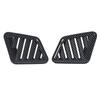 1 Pair Front AC Vent Outlet Frame Cover Carbon Fiber Style Dashboard Side Air Vent Outlet Cover Trim