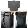 DQMN8 For Tesla Model Y Juniper 2025 Model 3 Highland Center Console Armrest Hidden Storage Box Cup Holder Car Organizer Accessories