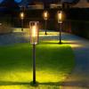 Solar Lawn Light Outdoor LED Solar Garden Light with Auto On/Off Pathway Light with Spike for Yard Patio Driveway Walkway Decor