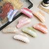 Aesthetic Hair Claw Clip Shimmering Hair Shaping Jaw Clip Ponytail Holder Spring Clamp for Female Various Hairstyles