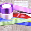 1 Roll 40mm Colorful Ribbon Decorative Cake Gift Packaging Ribbon Material DIY Bow Crafts Wedding Party Scrapbooking Wrap Supplies