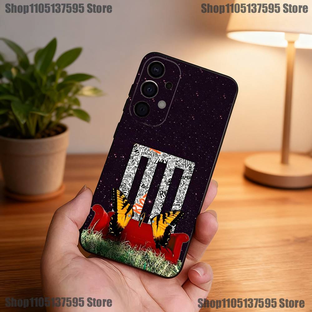COOL Band P-Paramore Phone Case For Samsung S25,S24,S21,S22,S23,S30,Ultra,S20,Plus,Fe,Lite,5G Black Cover