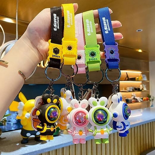 Милый брелок Kya Kya милый мультяшный кролик брелок рюкзак брелок-подвеска для мальчиков девочек женщин [AIXUAN] Аксессуар, (желтый)