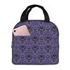 Haunted Mansion Insulated Lunch Bag Leakproof Cooler Lunch Box for Men Women Reusable Thermal Tote Bag for Office Work School