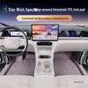 Полностью охватывающие коврики в салон и на пороги из ТПЭ для Geely Xingyuan версий Dream, Freedom, Explore+ 26