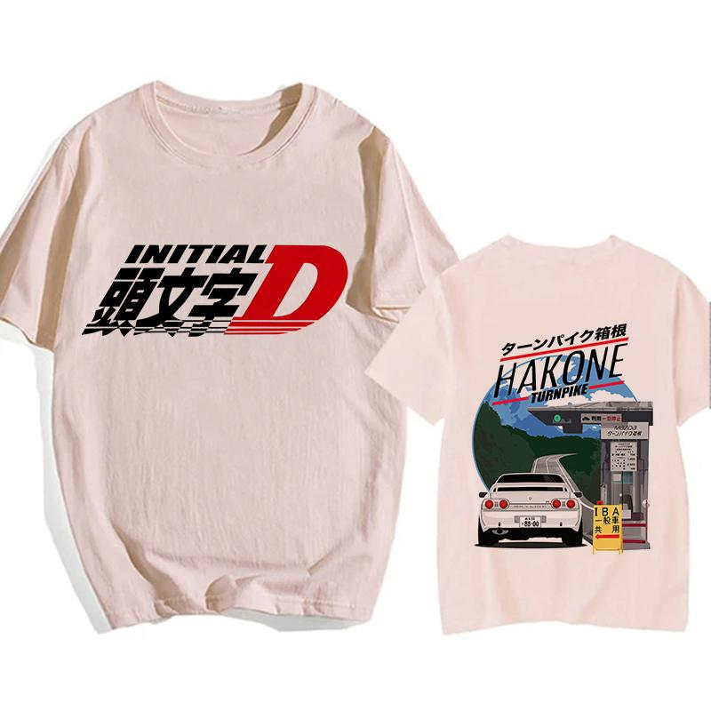 Redsuns Мультяшные Готические Топы Японское Аниме Initial D Европейский Размер Футболка AE86 Забавная Харадзюку Манга Футболка Мужская Графическая Футболка Мужская