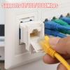 Cat6 Без Инструментальный RJ45 Keystone Jack Не Требуется Инструмент для Заделки Модульный Соединитель Ethernet Адаптеры Интернет Сетевой Модуль