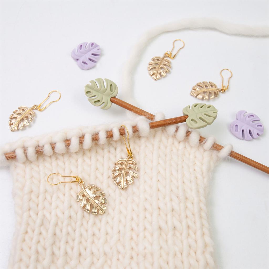 Шарм-маркер для вязания, стопоры для кончиков спиц, шарм-маркер для вязания крючком, для вязания, ткачества, изготовления ювелирных изделий