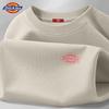 Мужская хлопковая футболка Dickies с круглым вырезом, плотная