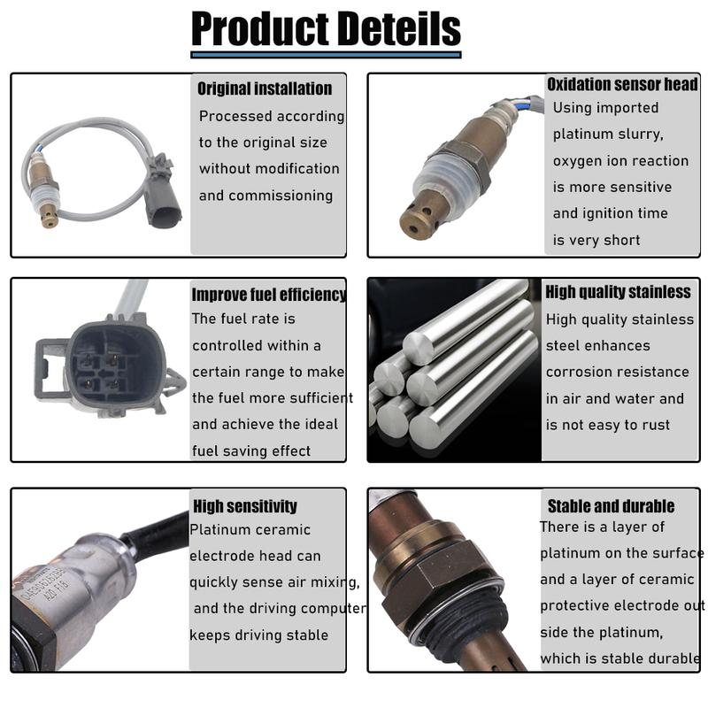 Upstream Lambda Oxygen O2 Sensor For Mazda 6 2006 2007 2008 2.3L-L4 234-9087 L395-18-8G1 L395188G1 Air Fuel Ratio Sensor 2349087