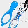 Fishing Lip Gripper Fish Plier Hand Grip Portable Aluminum Alloy Fishing Grip Hook Gripper With Weight Scale Fishing Accessories