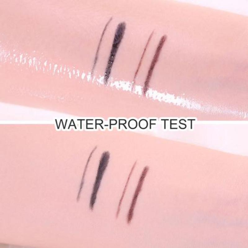 Карандаш для подводки для глаз, долговечный, высокопигментированный, функциональный, односторонний, насыщенный, подводка для глаз, карандаш для бровей, макияж для глаз