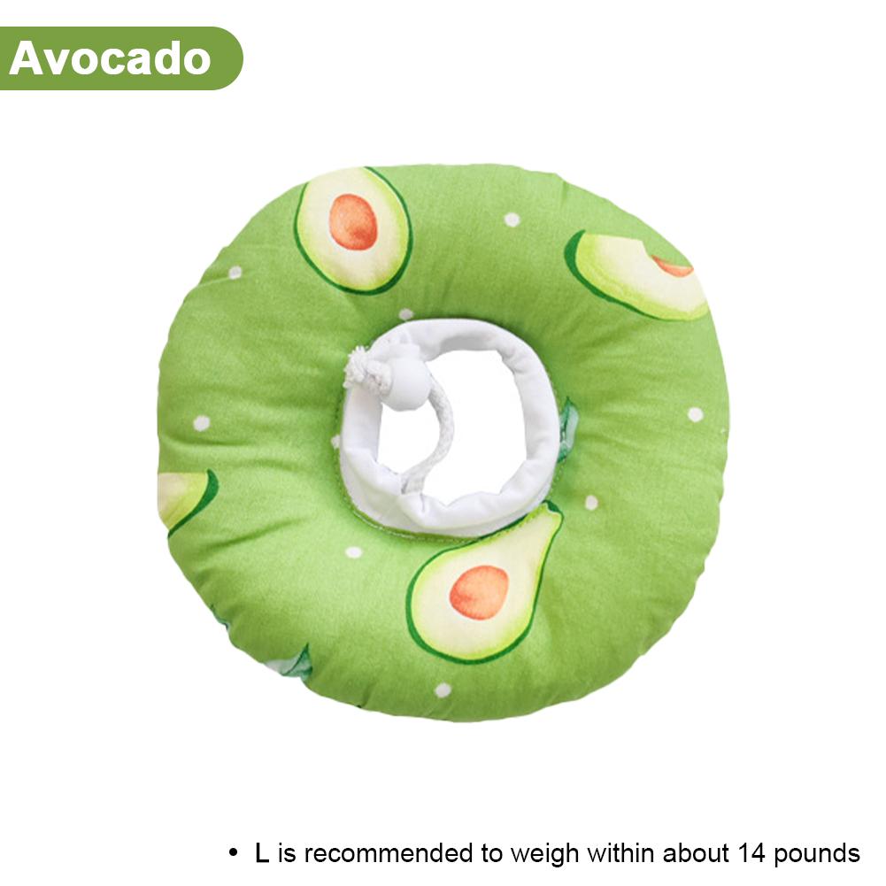 Электронный ошейник для кошек, защита от перегрева, ошейник Elizabeth, регулируемый ошейник из хлопковых смесей с принтом, круг Elizabeth для кошек