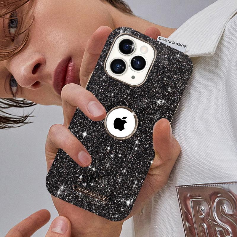 Роскошный блестящий глянцевый чехол для телефона MagSafe для iPhone 16 Pro Max 15 14 Plus 13 12 Покрытие противоударный магнитный жесткий чехол-бампер из ПК