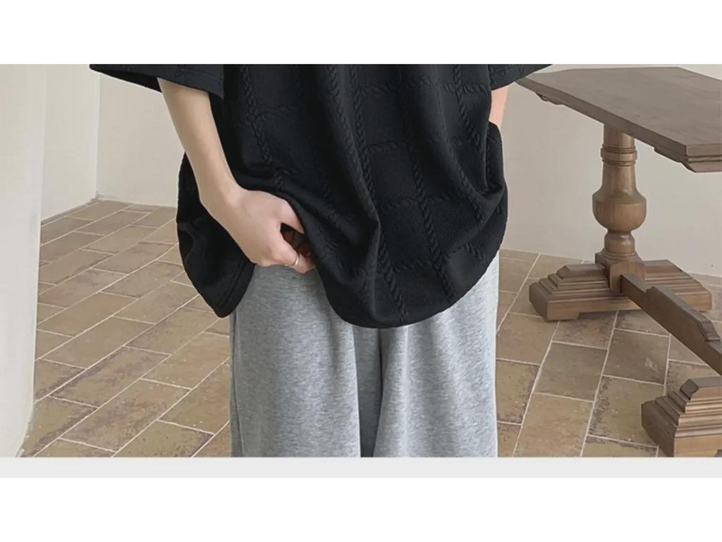 Футболка мужская с коротким рукавом из абрикосового фактурного переплетения - Niche Design, High Street Fashion