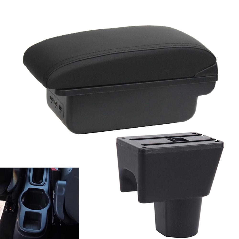 Для Nissan Terrano 3 для Renault Duster Автомобильный подлокотник Renault Oroc Модифицированные аксессуары для хранения Детали интерьера Зарядка через USB