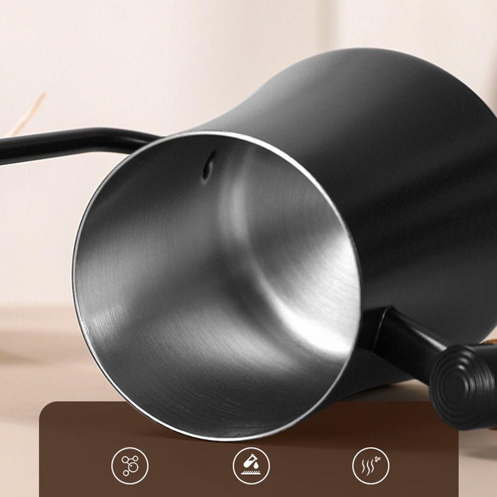 Drip Port Goose Neck Coffee Pot Stainless Steel Long Narrow Drip Carafe  Home