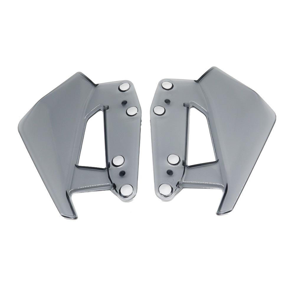 2x Car Side Wind Deflector Spoiler Screen Windscreen Black For BMW R1300GS 2024