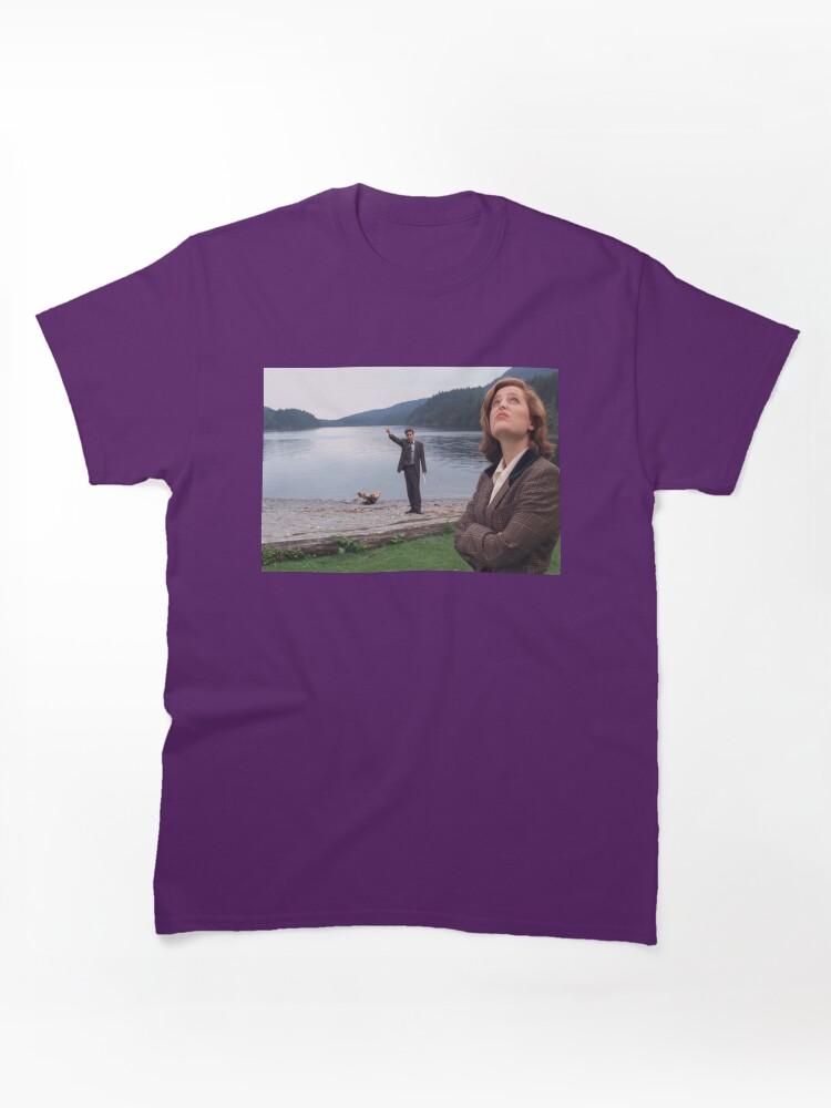 The X Mulder and Scully - The X-Files Classic T-Shirt