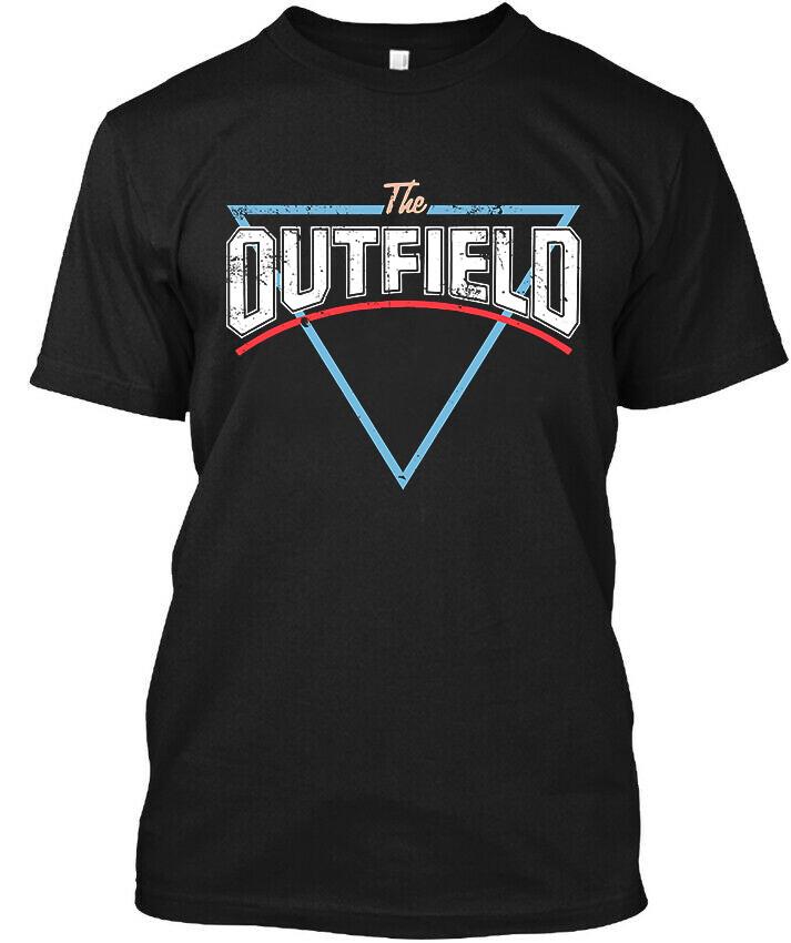 Limited New Popular The Outfield English Graphic Vintage Art Logo T-Shirt