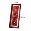 New Year Wall Art Prosperous God of Wealth Photo Frame for Living Room Decor Festive Home Decoration & Chinese New Year Party