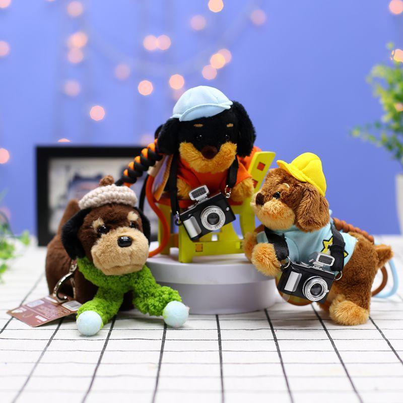 Пабес Плюшевая кукла Такса Брелок Подвеска на сумку Нишевая кукла Собака Такса Кошелек для монет Аксессуары