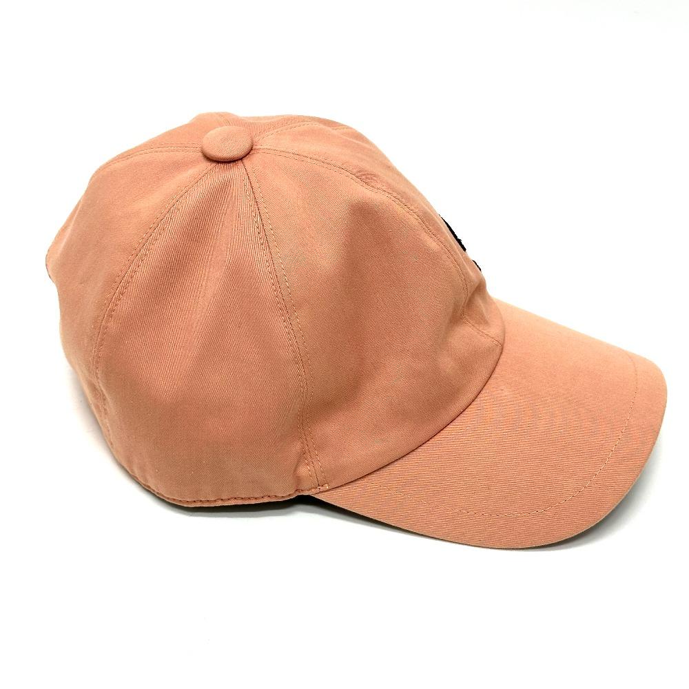 CHANEL AA9698 CC Mark sequins Baseball Apparel cap cotton pink