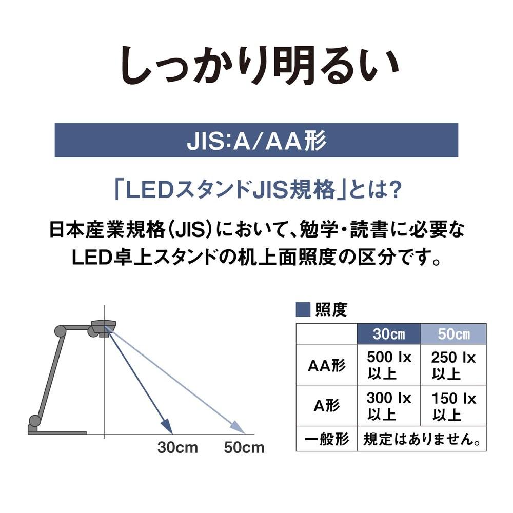 Panasonic Светодиодная настольная лампа SQ-LD440-W Настольная прозрачный свет 610 люмен Белый